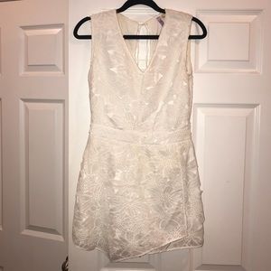 Ivory Lace Romper